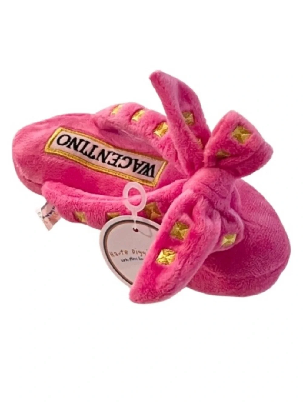 🆕- Haute Diggity Dog Wagentino Plush Designer Dog Toys With Interactive Squeaker